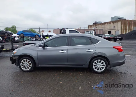 2019 Nissan Sentra Sv z USA, uszkodzony, nr VIN 3N1AB7APXKY295347